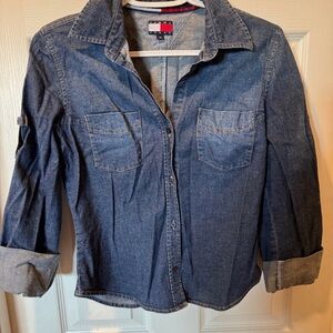 Tommy Hilfiger Blue Denim Shirt